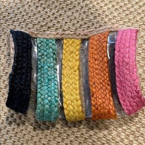 Shiraleah Multicolor Braided Clutch